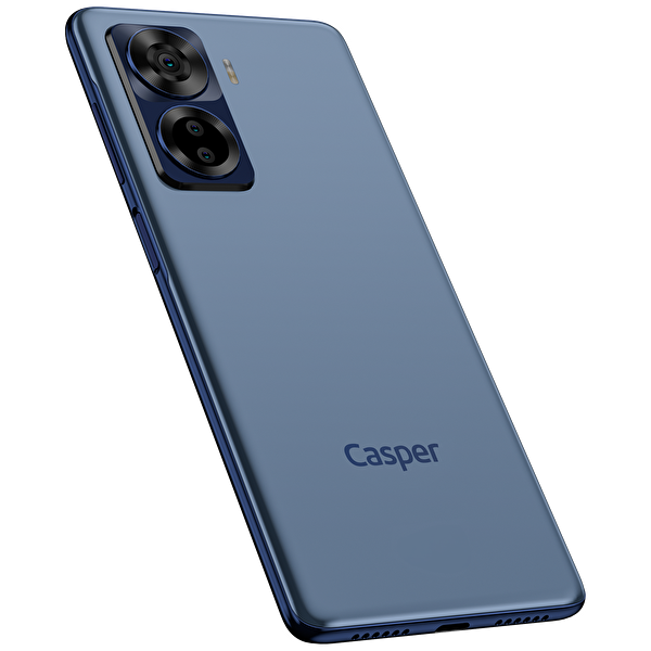 Casper Via X45 8 GB RAM 256 GB Gece Yarısı Mavisi Cep Telefonu (Casper Türkiye Garantili)