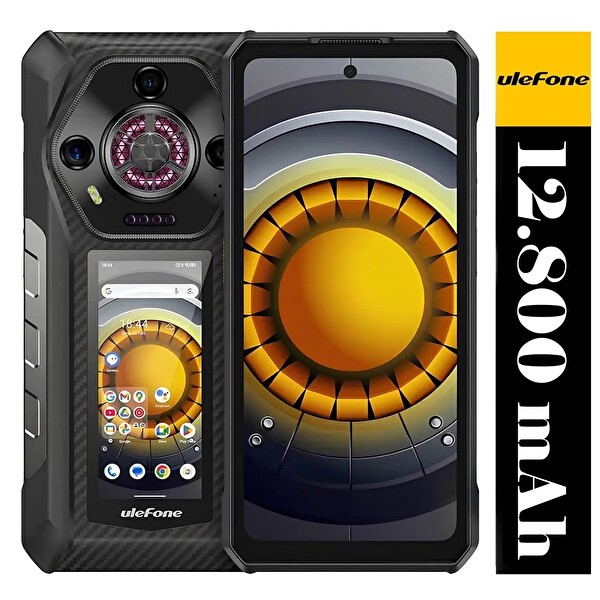 Ulefone Armor 30 Pro Android 14 AI Destekli 16 GB RAM 512 GB Siyah Cep Telefonu (Ulefone Türkiye Garantili)