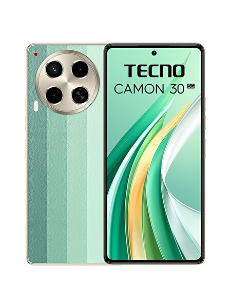 Tecno Camon 30 5G 12 GB RAM 512 GB Yeşil Cep Telefonu (Tecno Türkiye Garantili)