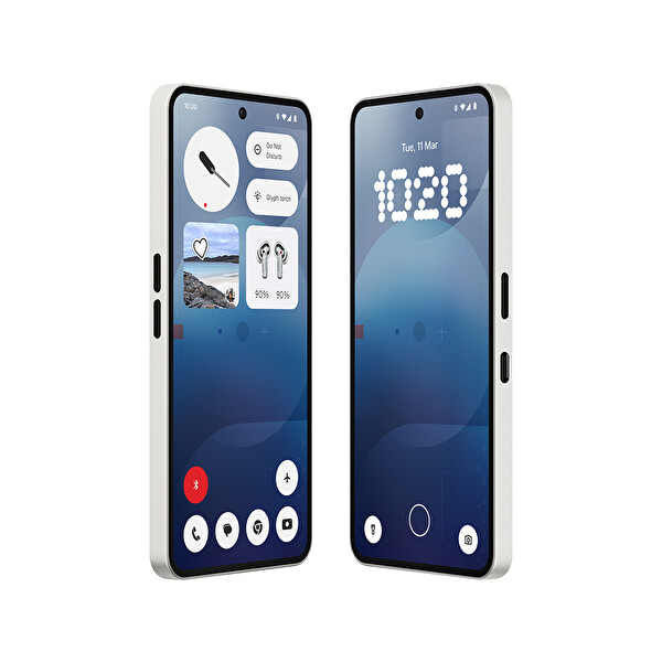 Nothing Phone 3A 12 GB RAM 256 GB Beyaz Cep Telefonu (Nothing Türkiye Garantili)