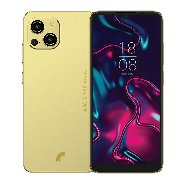 Reeder S23 Pro Max 512 GB Altın Cep Telefonu (Reeder Türkiye Garantili)