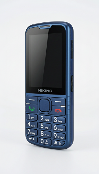 Hiking S3 Lacivert Kamerasız 4.5 G Tuşlu Cep Telefonu