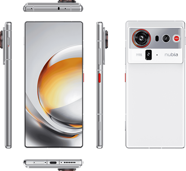 ZTE Nubia Z80 Ultra 512 GB 16 GB Beyaz Cep Telefonu (Nubia Türkiye Garantili)