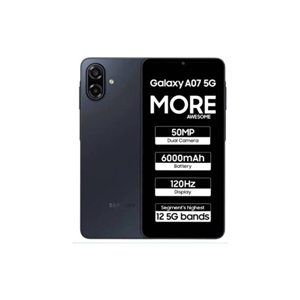 Samsung Galaxy A07 5G 128 GB Siyah Cep Telefonu (Samsung TR Garantili)