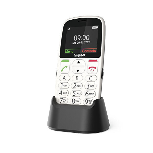 Gigaset GL395 Beyaz Tuşlu Telefon (Resmi Distribütör Garantili)
