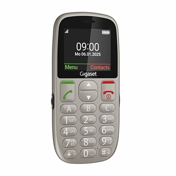 Gigaset GL395 Gri Tuşlu Telefon (Resmi Distribütör Garantili)