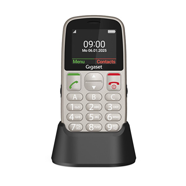 Gigaset GL395 Gri Tuşlu Telefon (Resmi Distribütör Garantili)
