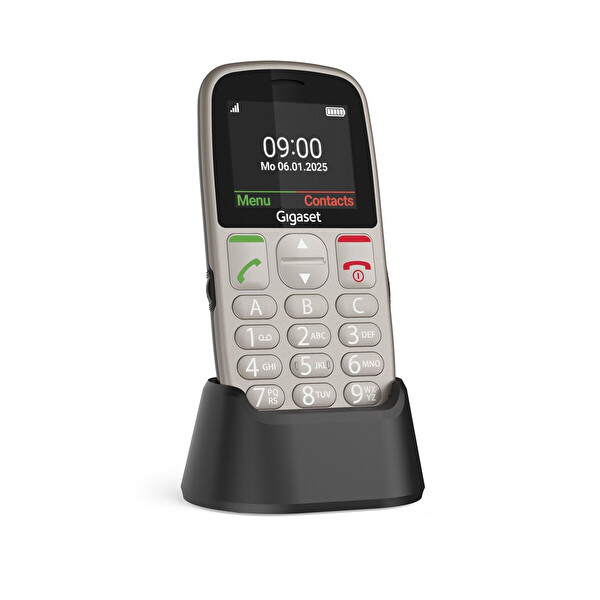 Gigaset GL395 Gri Tuşlu Telefon (Resmi Distribütör Garantili)