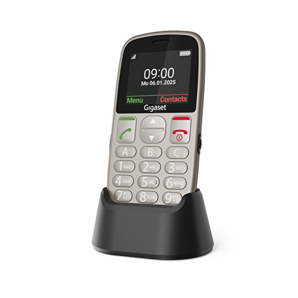 Gigaset GL395 Gri Tuşlu Telefon (Resmi Distribütör Garantili)
