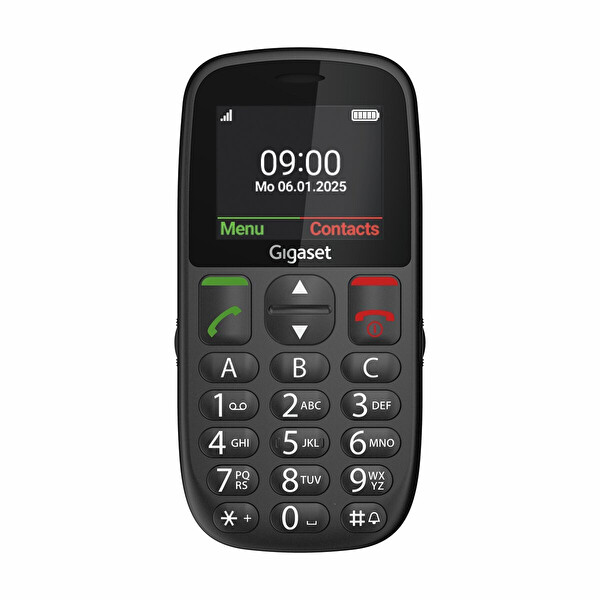 Gigaset GL395 Siyah Tuşlu Telefon (Resmi Distribütör Garantili)