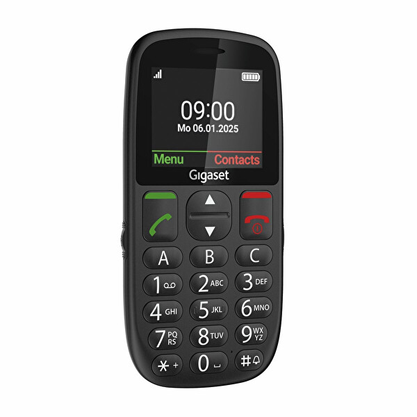 Gigaset GL395 Siyah Tuşlu Telefon (Resmi Distribütör Garantili)