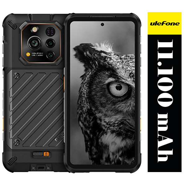 Ulefone RugOne Xever 7 Android 15 5G 12 GB RAM 512 GB Siyah Cep Telefonu (Ulefone Türkiye Garantili)