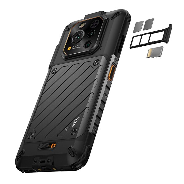 Ulefone RugOne Xever 7 Android 15 5G 12 GB RAM 512 GB Siyah Cep Telefonu (Ulefone Türkiye Garantili)