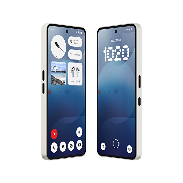Nothing Phone 3A 8 GB RAM 128 GB Beyaz Cep Telefonu (Nothing Türkiye Garantili)