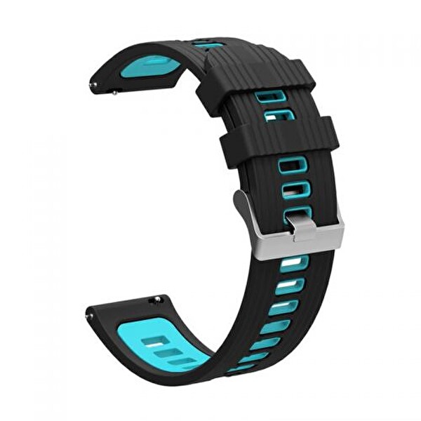 Ferro FSW3 Wear 3 Pro Delikli Çift Renk Şık Tasarım KRD 55 Mavi Kordon