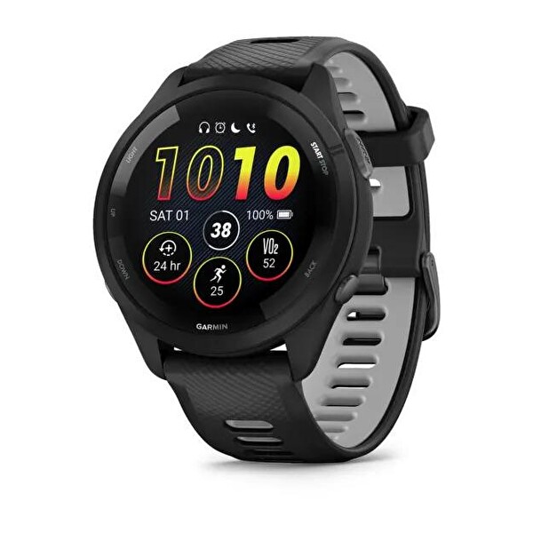Garmin Forerunner 265 Siyah Gri Akıllı Saat