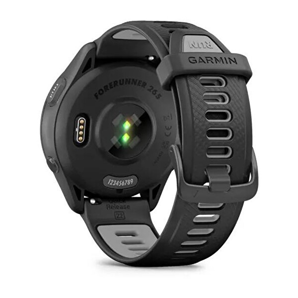 Garmin Forerunner 265 Siyah Gri Akıllı Saat