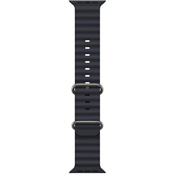 Cosmostech Apple Watch 42-44-45-49 MM 1-2-3-4-5-6-SE-7-8-Ultra Uyumlu Ocean Koyu Lacivert Kordon ve Kayış