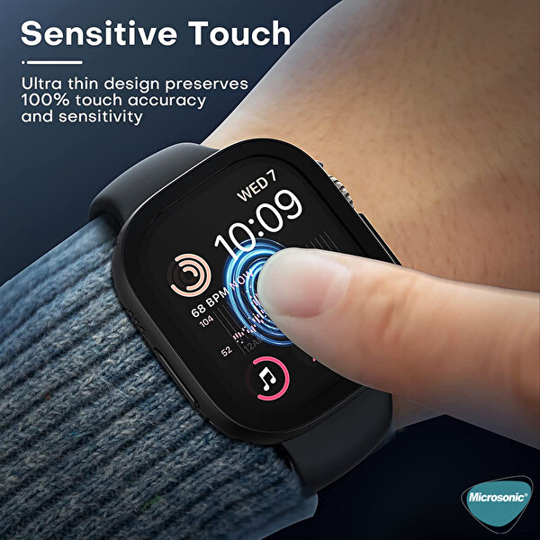 Microsonic Apple Watch Ultra Kılıf Matte Premium Watchband Kırmızı