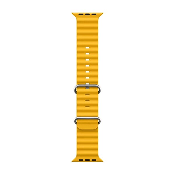 Microsonic Apple Watch Se 44mm Kordon Ocean Band Sarı