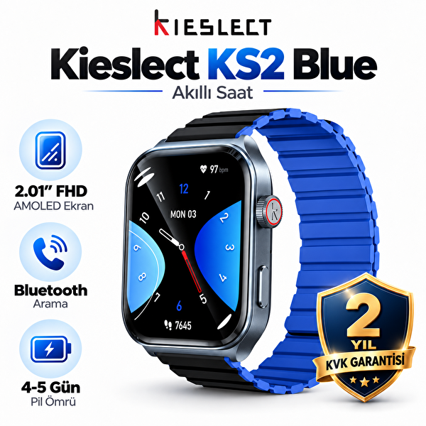 Kieslect Ks2 Midnight Blue Akıllı Saat