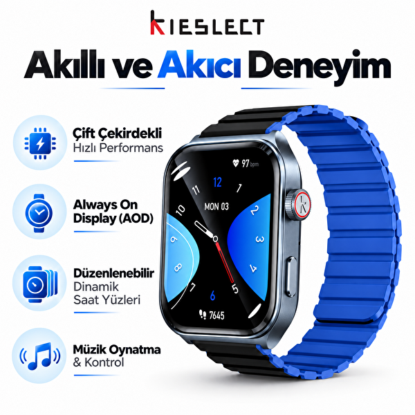 Kieslect Ks2 Midnight Blue Akıllı Saat