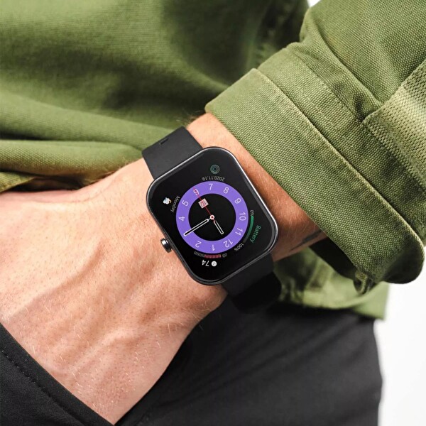 HiFuture Futurefit Ultra 2 Sesli Görüşme Özellikli 47 MM Siyah Akıllı Saat