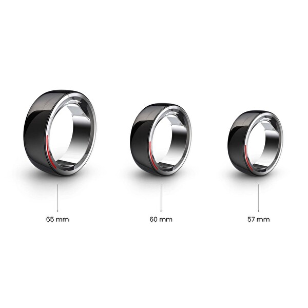 HiFuture Future Ring 57 MM Siyah Akıllı Yüzük
