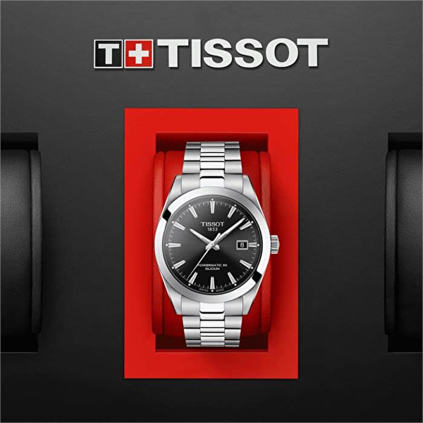 Tissot T1274071105100 Gentleman Powermatic 80 Silicium Erkek Kol Saati