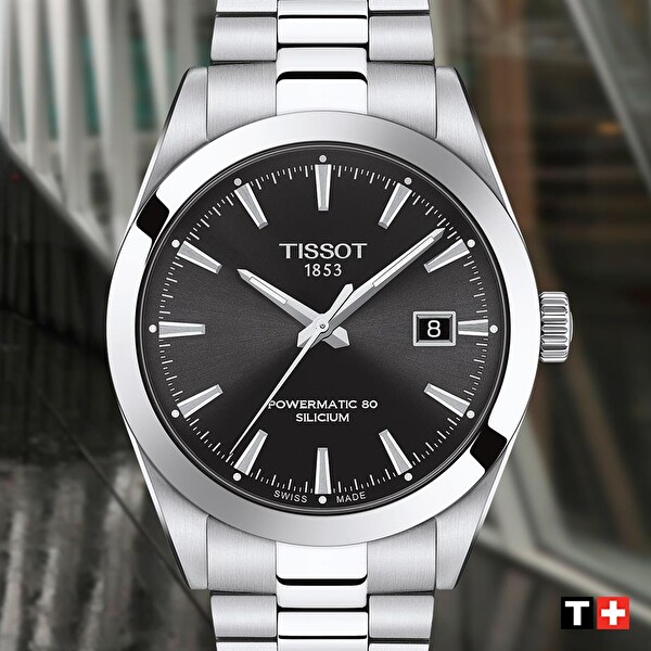 Tissot T1274071105100 Gentleman Powermatic 80 Silicium Erkek Kol Saati