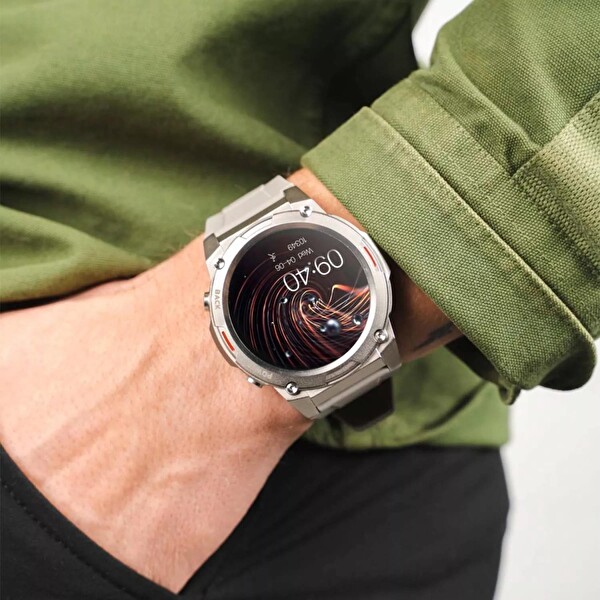 HiFuture FutureGo Mix2 36MM Amoled Ekran Sesli Arama Özellikli Turuncu Akıllı Saat