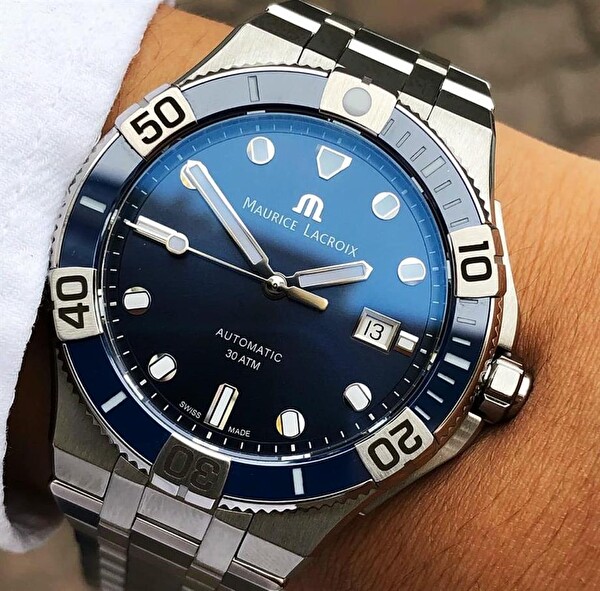 Maurice Lacroix ML-AI6058SS002430-1 Erkek Kol Saati