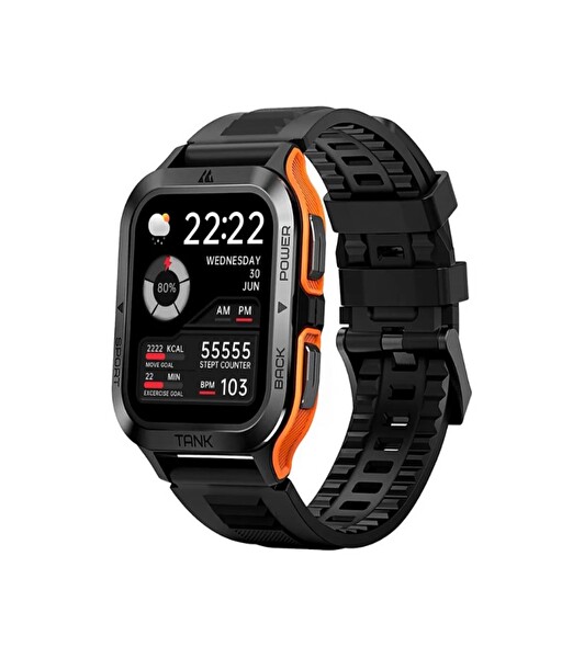 Kospet Tank M2 Turuncu Akıllı Saat