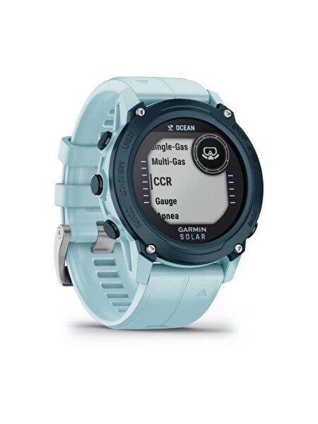 Garmin Descent G1 Solar Ocean Edition 45.5 MM Turkuaz Dalış Saati