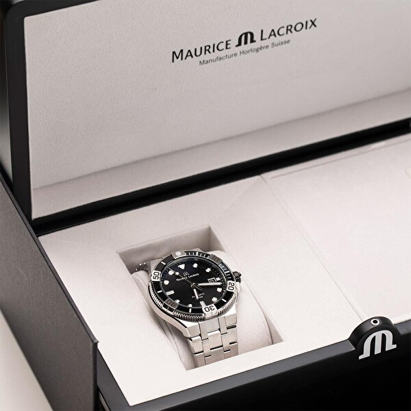 Maurice Lacroix Ml-ai6058ss002330-2 Erkek Kol Saati Ve Yedek Kordon