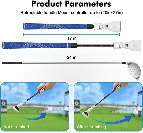 AMVR Quest 2 İle Uyumlu Golf Kulübü Ataşmanı