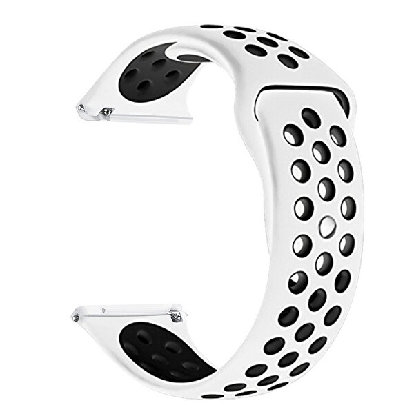 Gpack Zeblaze Btalk Kordon Delikli Çift Renk Silikon Beyaz