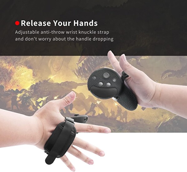 Globular Meta Quest Pro Kontrolleri Için Pu Deri Yastık Pedi