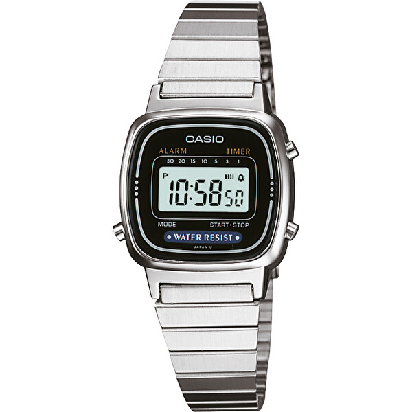 Casio LA670WA-1DF Retro Vintage Dijital Kadın Kol Saati