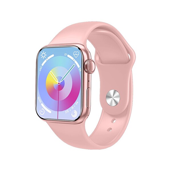 JHY Smart Watch Series 9 Pink Akıllı Saat