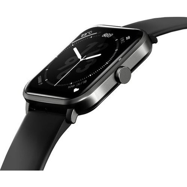 Qcy Gts Akıllı Saat 1.85HD Ekran Sesli Görüşme Siyah Akıllı Saat