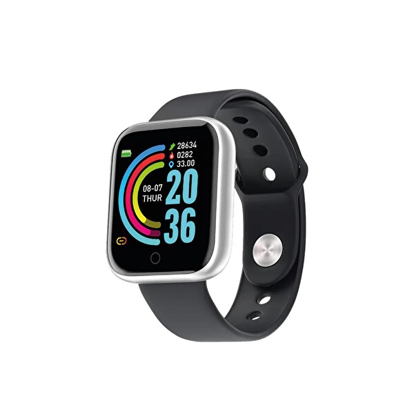 Moodix WE23K13B Akıllı Saat Gri Siyah