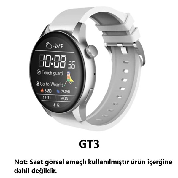 Winex Xiaomi Mi Watch Akıllı Saat Uyumlu Kordonu Gri