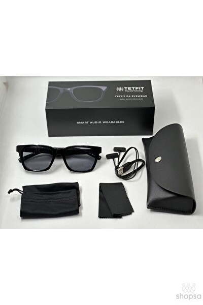 Tetfit C4 (2.Nesil) Akıllım Gözlük - Siyah
