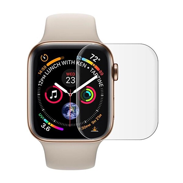 Winex Apple Watch 2 38 MM Ön Darbe Emici Ekran Koruyucu Nano Cam (4 Adet)