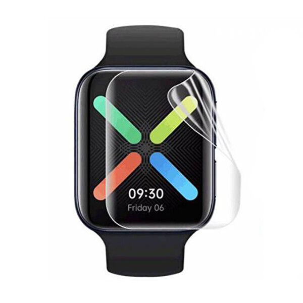 Winex Oppo Watch 2 46 MM Ön Darbe Emici Ekran Koruyucu Nano Cam - 4 Adet