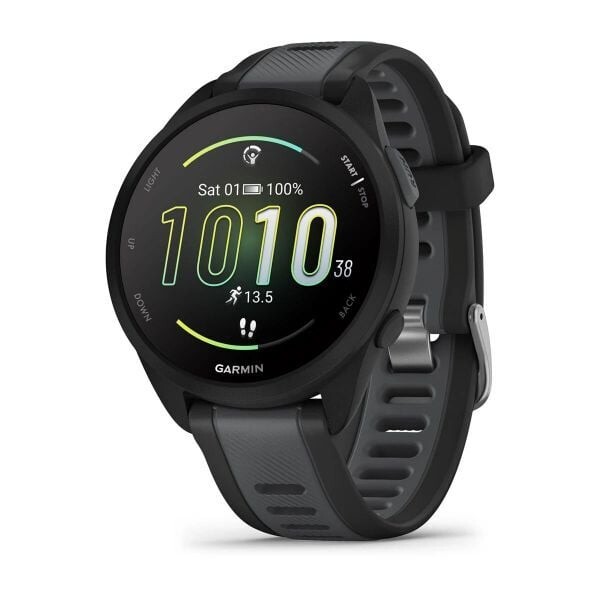 Garmin Forerunner 165 Music Siyah Slate Gri Akıllı Saat