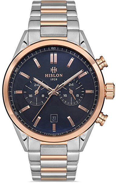 Hislon Date Collection DT114T-04SR Erkek Kol Saati