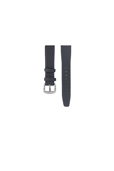 Fro LW38-43 20 MM Hakiki Deri Düz Haki Kordon Silver Toka