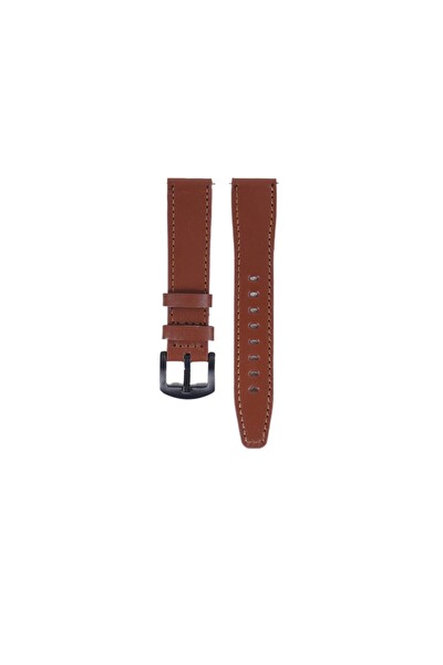 Fro LW38-43 20 MM Hakiki Deri Düz Taba Kordon Siyah Toka
